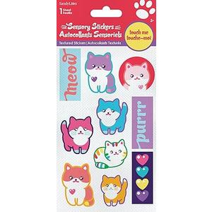 5 Sheet Fruille Sensory Stickers Autocollants Sensoricls