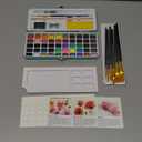 ARTISTRO 50 Watercolor Paint Set - Portable Paint Kit - Perfect for Gifting to Adults, Teens, Tweens, & Kids - Art and Craft Supplies Kit