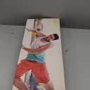 Outdoor Beach Ball Game Includes 3 Balls, Net and Carrying Bag -Roundnet Game Set for Adults, Kids, and Family - Perfect for Beach, Yard, Lawn, Backyard, and Park (Yellow)