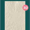 Spellbinders E3D-101 Fresh Picked Floral Frame 3D Embossing Folder from The Woodland Tales Collection