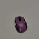 TECKNET Wireless Mouse, 2.4G Ergonomic Optical Mouse, Computer Mouse for Laptop, PC, Computer, Chromebook, Notebook, 6 Buttons, 24 Months Battery Life, 2600 DPI, 5 Adjustment Levels - Purple