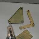 Keedolla Small Aquatic Turtle Pier Floating Dock Basking Platform Area for Aquarium Fish Tank, Decorative Aquarium Turtle Reptile Basking Platform with Ramp Ladder