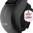 Knee Massager Smart with Heat, Red Light and Massage 2025 Updated Edition, Gifts for Grandma & Grandpa, Black