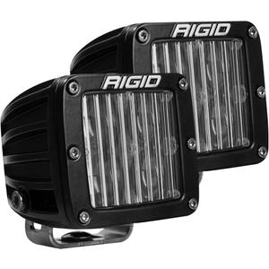 Rigid Industries - D-Series SAE Fog Light, Day Light Fog Light, Off Roading Fog Light for Automotive (Set of 2)