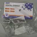 Wisdom Teeth Syringes, 50 Pack Irrigation Dental Syringes with Measure Scale & Curved Tip for Dental Care Liquid Oral Tonsil Stone