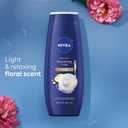 NIVEA Nourishing Care Body Wash with Nourishing Serum, Moisturizing Body Wash for Women, Enriched with Provitamin B5 and Vitamin E, 20 Fl Oz Bottle, Pack of 3