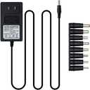 EIKS DC 18V 650mA 1A 1.5A(Max) Wall Charger Power Supply Switching Adapter with Tips 5.5 x 2.5mm / 5.5 x 2.1mm