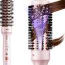 ABNER Thermal Ionic Brush, 1.5 inch Heated Round Brush for Blowout Look, Volumize, Style, Makes Hair Shinier & Smoother, Dual Voltage for Travel, Negative Ion Technology, Ceramic, Temperature Settings