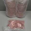 12 Pcs Detachable Martini Glasses 10oz Plasitc Pink Ribbed Coupe Glasses Gold Rim With Pink Stem Vintage Cocktail Glassware Set Unique Martini Glass For Champagne Wine Wedding Anniversary Bar