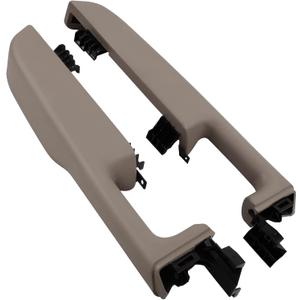 HQPASFY Driver & Passenger Side Front Door Armrest Handle Compatible with 1999-2006 Chevy Suburban Tahoe Avalanche, GMC Yukon Replace# 12472876, Beige