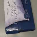 Cosy House Collection Luxury Zippered Pillow Protector - Master Bedroom Essentials - 100% Waterproof - Rayon Derived from Bamboo - Ultimate Noiseless Comfort & Cooling - Set of 2 (King)