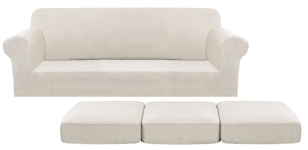 H.VERSAIL TEX, XL sofa, Beige, cover on the sofa