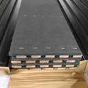 EVERECO 6 Pack Wood Panels for Wall 94.5"  7.87" Acoustic Soundproof Wall Slat Panels, 3D Wall Panels for Home Office Decoration, Matte Black