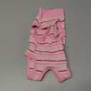 Sebdtico Recovery Suit for Dogs,Dog Surgery Suit Female Spay,Soft Dog Onesie for Surgery Female,Dog Cone Alternative Surgical Recovery Suit Female,Abdominal Wounds Licking Anti Suit for Dogs (XS, Striped Pink)