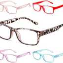 Gaoye Professional Reading Glasses for All Day - Computer Readers with Blue Light Protection - Value Pack