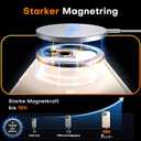 5 x TAURI for iPhone 16 Pro Case, Compatible with MagSafe [Not-Yellowing] with Screen Protectors, Military-Grade Protection, Slim Magnetic Case for 16 Pro 6.3", Desert