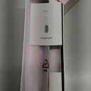 Go Brush Pro 2026 Hair Straightener Brush 300 Million Negative Ionic Portable Hair Straightener Comb for Women with 4 Temps Fast Heating MCH Ceramic Coating Smooth Frizz Hair Light Pink