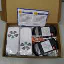 2 Pack Universal Ceiling Fan Remote Control Kits with Light Dimmer 3 Speed Fan Controller Receiver Lamp Dim Remote Replacement for Hampton Bay/Hunter/Harbor Breeze/Westinghouse/Honeywell & More