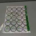 Bugs & Kisses Halloween Thank You Sticker Labels, 40 2" Party Circle Stickers by AmandaCreation, Great for Party Favors, Envelope Seals & Goodie Bags