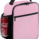 Lunch Box for Men - Reusable Lunch Bag Men Adult Women- Insulated Small LunchBox (Pink)