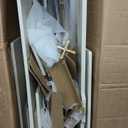 Tiny Land Play Kitchen for Kids, Toy Kitchen Set with Plenty of Play Features, New Modern Kids Wooden Play Kitchen Designed in Trendy Home Style with Curtains, Gift for Ages 3+ (Cream White)