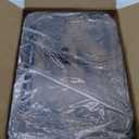 High-Grade TV Tray Table with Large Tabletop, Adjustable Couch Table with Storage Baskets, Strong Metal Frame, Tv Dinner Tray Table for TV Watching, Meals, Snacks (Brown, 16.93inch x 12.6inch)