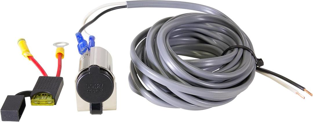 BrakeBuddy 39305 12 Volt Battery Direct Kit , Black