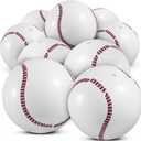 Bedwina Inflatable Baseball (Pack of 12) 16-inch, Baseball Beach Balls for Themed Party Decorations & Birthday Decor - Pool Ball Toys Party Favors & Goodie Bags Favors for Kids, Boys and Girls
