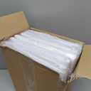 Amylove 50 Pcs 24'' x 32'' Clear Garment Bags Full Zipper Suit Bags Lightweight Clothes Cover for Hanging PEVA Protectors Breathable Dust Cover Plastic