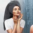 Utopia Towels 8 Piece Luxury Towel Set  Majestic Plush, Super Absorbent & Quicker-to-Dry, Thick 100% Ring Spun Cotton Towels for Bathroom, Spa & Hotel  2 Bath, 2 Hand, 4 Washcloths, Grey