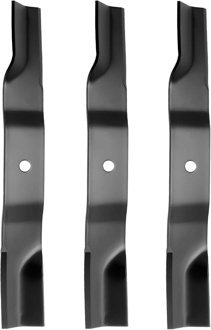 3 Pack Lawn Mower High-Lift Blades Replace for Ariens Zoom XL Gravely 02961700 70763400 ZTXL 2448 ZTXL 2548 ZTXL 2554 ZTXL 48 ZTXL 54 Zero Turn 2554 Zoom 54 inch Decks