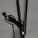 Infiniti PRO CONAIR Tourmaline Ceramic 1-Inch Flat Iron Digital Hair Straightener, 1-Inch Flat Iron to Straighten or Curl, 5 Heat Settings, for All Hair Types and Textures, Dark Gray