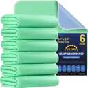 6 Pack 24 x 24 Extra Heavy Absorbency Washable Underpads, Waterproof Nursing Pads Incontinence Bed Pads, Reusable Washable Pee Pads for Dogs, Diaper Changing & Adults, Washable Puppy Pads