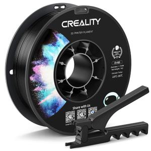 Creality 2 kg Black & White ABS Filament 1.75mm,3D Printer Filaments, Strong, Durable, Good Heat Resistant, Less Odor, Dimensional Accuracy0.03mm, Fit Most FDM 3D Printers(Black & White)