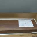 WOPITUES 36" W×8" D Long Floating Shelves for Wall (Set of 2, Dark Walnut), 36in