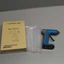 Tilswall Cordless Hot Glue Gun, Rapid 30s Preheat, Mini glue gun and sticks set with 2000mAh Type-C Rechargeable, Smart Power Off, 20 Premium Glue Sticks, Ideal for DIY Crafts, Gift Making Blue