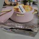 Casserole Insulated Inner Steel Casserole BPA Free Food Grade Use for Keeping Roti Serving Roti Biryani, Gravy Hot Pot for Kitchen Chapati Box Diwali Gift Item (Color White) (1500 ML)