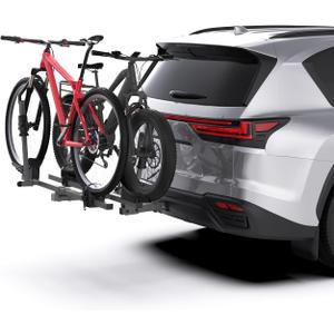 Hitch Bike Rack for Car, 200 lbs Capacity Heavy-Duty E-Bike Carrier, Tilting Foldable Design with Anti-Theft Lock, Fits 2" Receiver, for SUV, Truck, RV Hitch Bike Rack for Car, 200 lbs Capacity Heavy-Duty E-Bike Carrier, Tilting Foldable Design with Anti-Theft Lock, Fits 2" Receiver, for SUV, Truck, RV