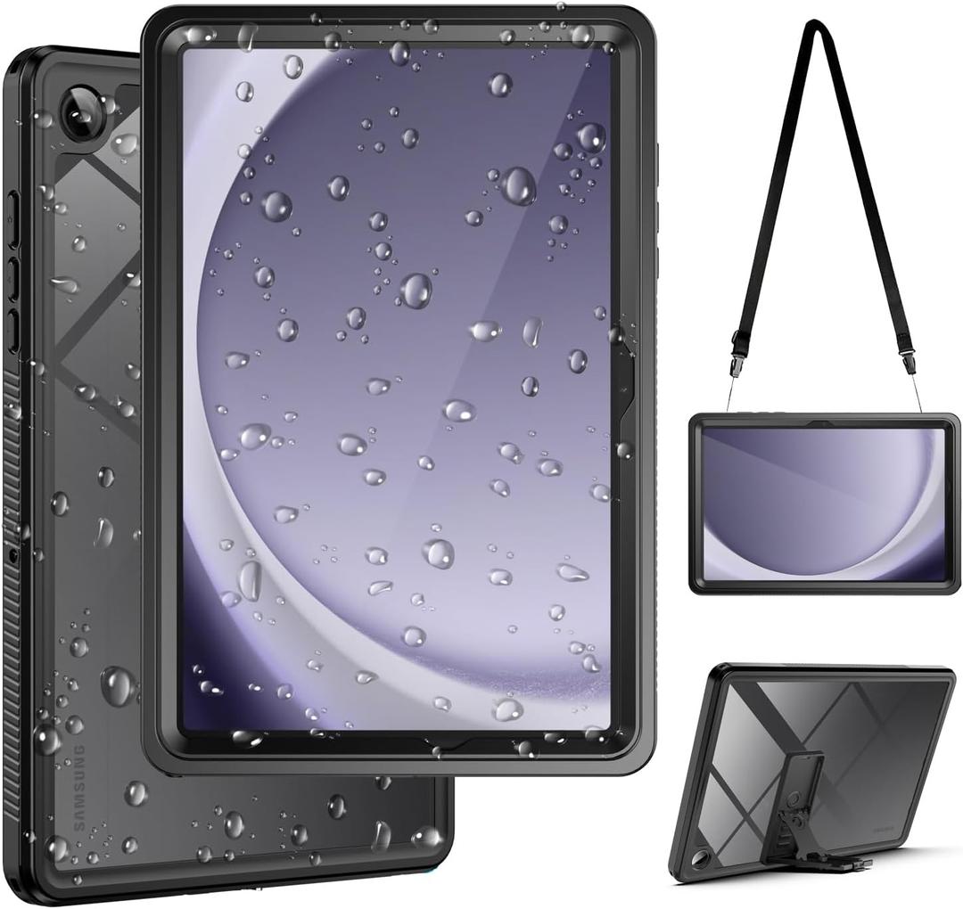 Waterproof Case for Samsung Galaxy Tab A9 Plus 11 Inch 5G 2023 Case,Built-in Screen Protector/Kickstand/Full-Body Shockproof Protective Cover for Tablet A9+ 11'' (SM-X210/X216/X218)
