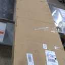 EaseLife Bifold Closet Door,for 36in x 80in (Double 18x80) Opening,French Glass Barn Doors with 3FT Concealed Bi-Fold Sliding Hardware Kit Included,Preassembled Door,Easy Install,DIY staining (35 1/2" (Double 17 3/4") x 78 3/4'')