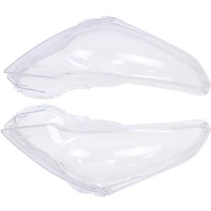 Pair Clear Headlight Lens Cover Shell Cap for Infiniti G25 2011-2012 G37 2009-2013 Q40 2015 Left Driver and Right Passenger Side