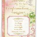 Communion Cards for Girls, Confirmation Gifts for Daughter Granddaughter Niece