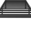 SHLAND Twin Bed Frames, 14 Inch High Metal Platform Bed Frame Mattress Foundation with Steel Slats Support, No Box Spring Needed, No Noise, Easy Assembly
