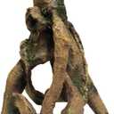 SLOCME Aquarium Resin Wood Trunk Ornament - Lifelike Driftwood Decor,Betta Fish or Other Pets Can Swim Through The Branches