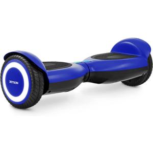 Jetson Prism All-Terrain Hoverboard | All-Terrain Tires | LAVA LED Light-Up Rims| Top Speed of 7 mph | Range of Up to 5 Miles| Active Balance Technology (Blue)