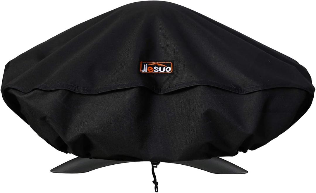 Grill Cover for Weber Q Series, BBQ Cover for Weber Q1200, Q1000 and Q100 Series Portable Grill Accessories