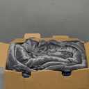 Bedsure Heated Blanket Throw Blanket - Fast Heating Electric Blanket, Soft Flannel Heated Throw with 4 Time Settings, 6 Heating Settings, Warm Gifts for Grandma & Grandpa & Seniors (50x60, Grey)