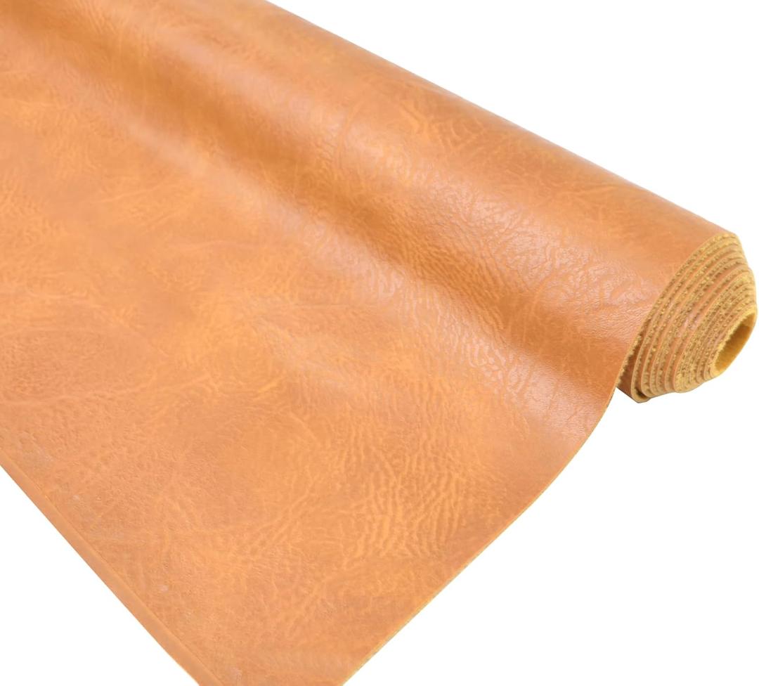 1 Yards 54" x 36" Distressed Bark Texture Soft Faux Leather Fabric Camel Brown Fake Leather Fabric Upholstery Vinyl for Sofa Chairs Car Seats Crafts,
Camel Brown 1 Yards 54" x 36" Distressed Bark Texture Soft Faux Leather Fabric Camel Brown Fake Leather Fabric Upholstery Vinyl for Sofa Chairs Car Seats Crafts,
Camel Brown