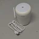 LtYioe Colorful Cool Mini Humidifier, USB Personal Desktop Humidifier for Car, Office Room, Bedroom,etc. Auto Shut-Off, 2 Mist Modes, Super Quiet. (White)