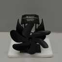 Signstek Wood Stove Fan,Heat Powered Heater Fan with Hook for Indoor Outdoor Propane Gas Heater,Gas Wood Burner Stove Fireplace Tent Camping Accessories